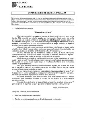 16 07 096° Cuadernillo Prácticas Del Lenguaje Verano 2022