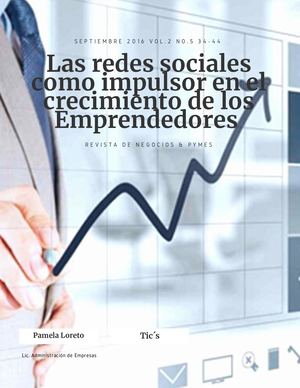 Las redes sociales como impulsor en el crecimiento de los Emprendedores