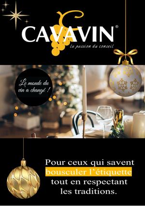 Catalogue Cavavin Montjoly "Spécial Fêtes"