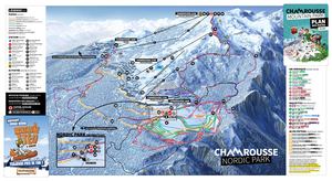 Plan Pistes Ski et Raquettes Hiver 2022-23