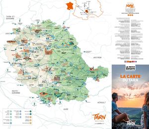 Tarn - Carte Touristique - Tarn Tourisme
