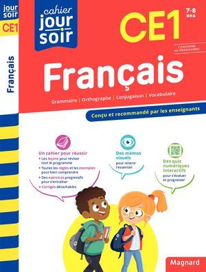 Français CE1 - Cahier Jour Soir Extrait