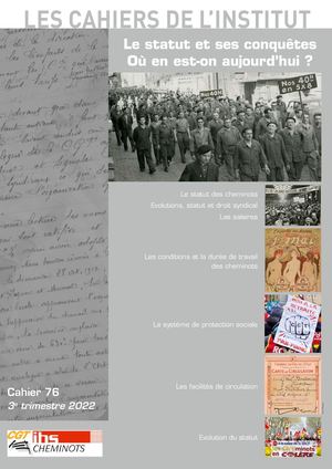 Les Cahiers de L'institut n°76 - 3e trimestre 2022