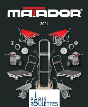 Catalogue Matador (Fabricant Hollandais) 150 pages