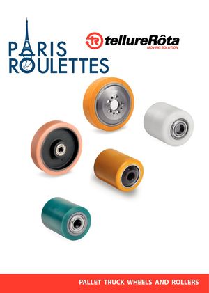Tellure Rota roues pour chariots élévateurs, Transpalettes (30 pages)