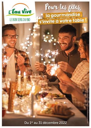 Catalogue Noël Décembre 2022 - L'Eau Vive