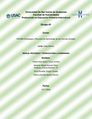 Manual De Ciencias Sociales
