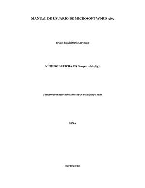 Manual De Usuario Microsoft Word