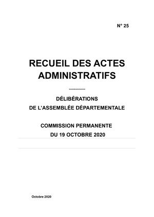 N°25 CP 19 octobre 2020