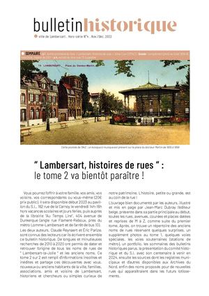 Bulletin Historique Hors Serie N4 2022