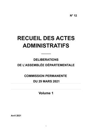 N°12 _vol 1 CP 29 mars 2021