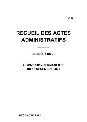 N°40 CP 16 décembre 2021