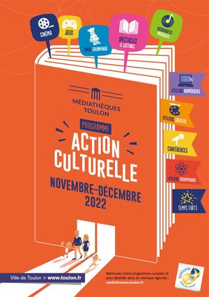 Programme Des Médiathèques Toulon Nov Déc 2022