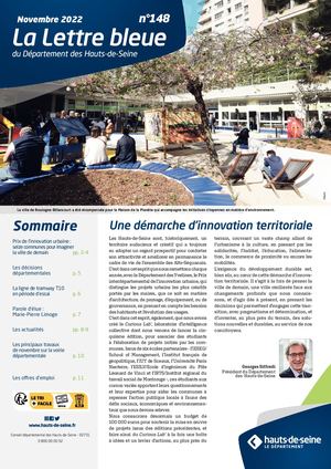Lettre Bleue Novembre n° 148