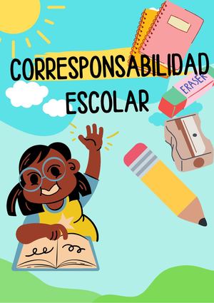 Cartilla corresponsabilidad escolar