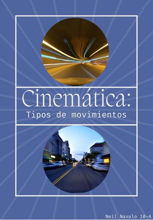 Tipos de movimientos en la cinematica