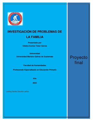 Proyecto Final Investigación De Odalys Eunice Tobar García