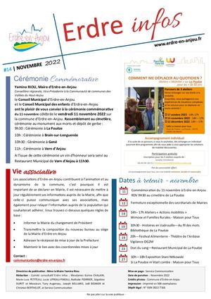 Erdre Infos 14 - Novembre 2022