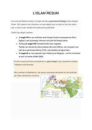 L’islam Resum