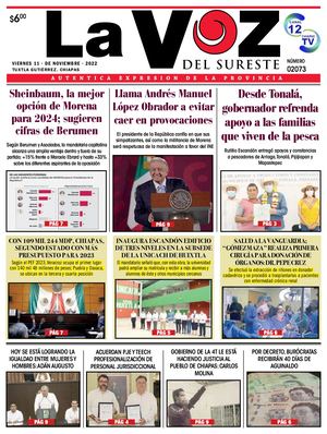 La Voz del Sureste 11 11 2022