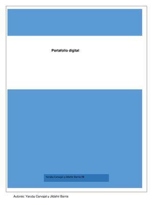 Portafolio Digital Informatica