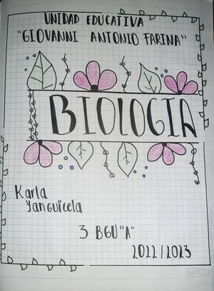 Cuaderno de Biología