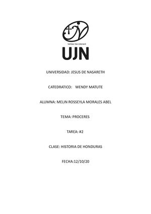 Proceres De Honduras