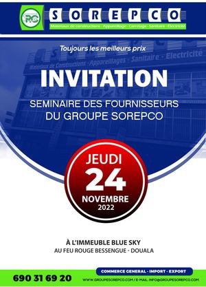 Invitation Seminaire