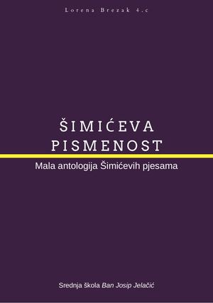 ŠImićeva Pismenost (3)