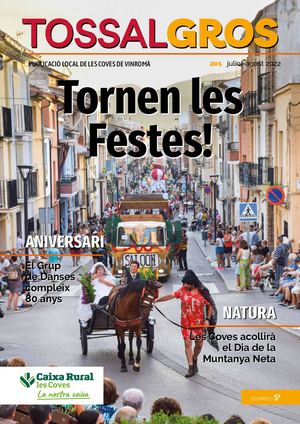 Tossal Gros nº 201, Juliol-Agost 2022