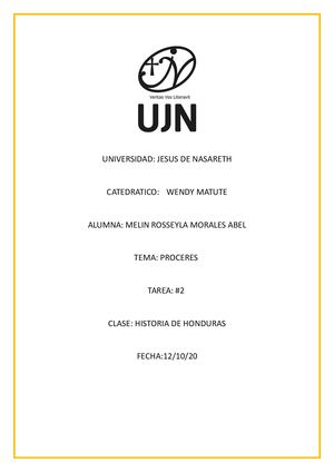 Proceres De Honduras