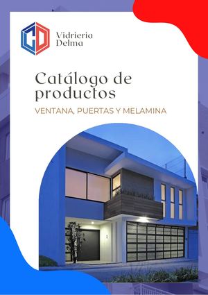 Catálogo VIDRIERIA DELMA
