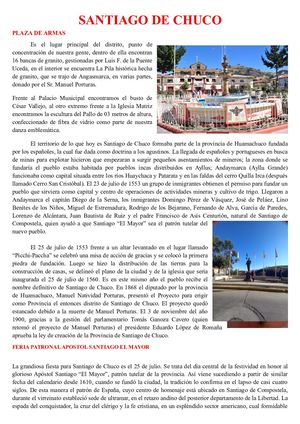 Santiago De Chuco Virú