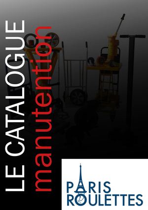 Catalogue Manutention d'importation (30 pages)