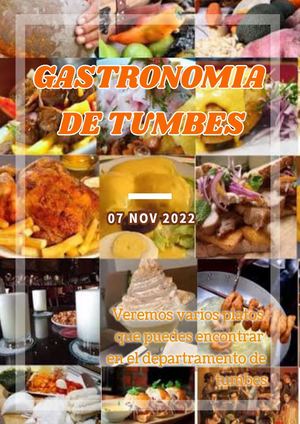 GASTRONOMIA DE TUMBES