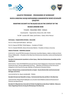 Karadeniz Güvenlik Program