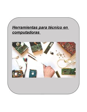Herramientas Para Técnico En Computadoras