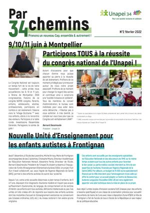 Newsletter n°2 Février 2022