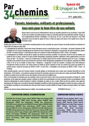 Newsletter n°4 Juilllet 2022