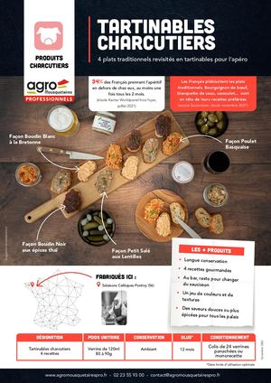 Fiche Concept Tartinables - AGROMOUSQUETAIRES PROFESSIONNELS