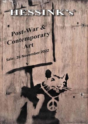 Hessink's Post-War & contemporary Art Catalogue