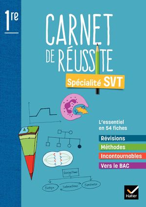 Mon carnet de réussite SVT 1re - Ed 2022 - Carnet élève
