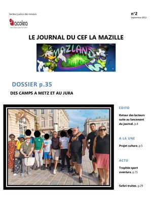 Le Journal Du Cef La Mazille Mazland 2