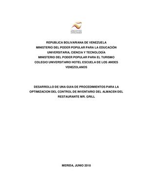 INFORME N°1638 PASANTIA ADMINISTRATIVA TRABAJO DE GRADO 2018