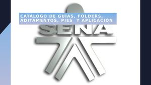 Catalogo De Guías, Fólderes, Aditamentos,