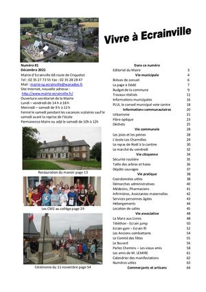 Bulletin municipal 2021