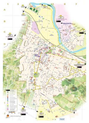 Plan de la ville d'Epernay 2022