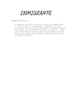 INMIGRANTE Diana