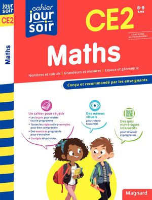 Maths CE2 - Cahier Jour Soir Extrait