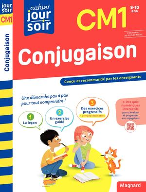 Conjugaison CM1 - Cahier Jour Soir Extrait